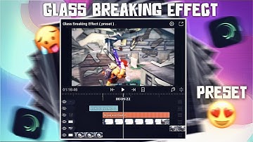 Glass Breaking Effect 🥵 || Alight Motion Tutorial With Preset 😍 || Alight Motion Preset Base 🔥