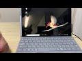 スクリーンショットの方法 surface GO キーボードとタブレットモード