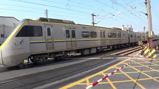 3188次區間車通過斗南鎮舊社平交道 20210219