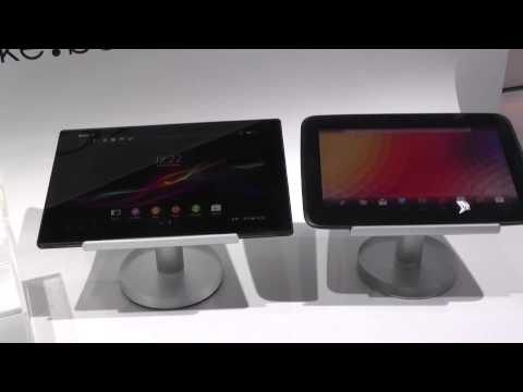 Vídeo: Diferencia Entre Sony Xperia Tablet Z Y Google Nexus 10