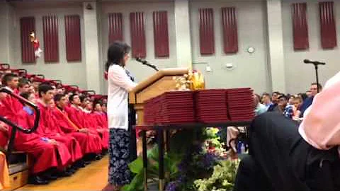 Mount Olive NJ Middle School 2015 Commencement - R...