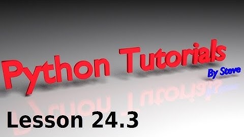 Python Tutorial v3.2.5 Lesson 24.3 - Discarding Items and Inventory Limit