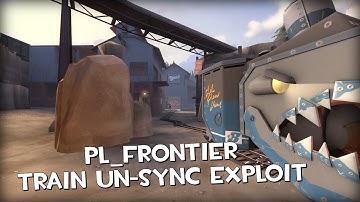 TF2 exploit (fixed): detaching the platform from the train on pl_frontier