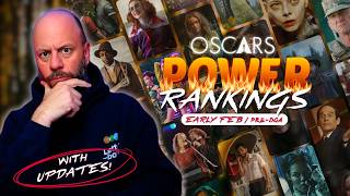 OSCARS Power Rankings Update! | Pre-DGA | 2025/2026 Awards Season