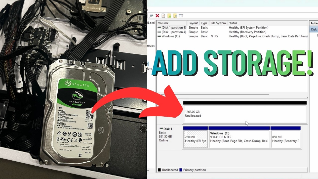 How to Add and Format Storage in a Gaming PC
