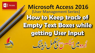 Effortlessly Track Empty Text Boxes in Access 2016 with VBA Code