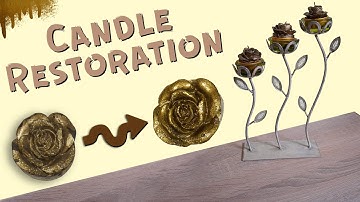 Sparkle and Shine: Restoring Custom Candles to Their Glittery Glory!