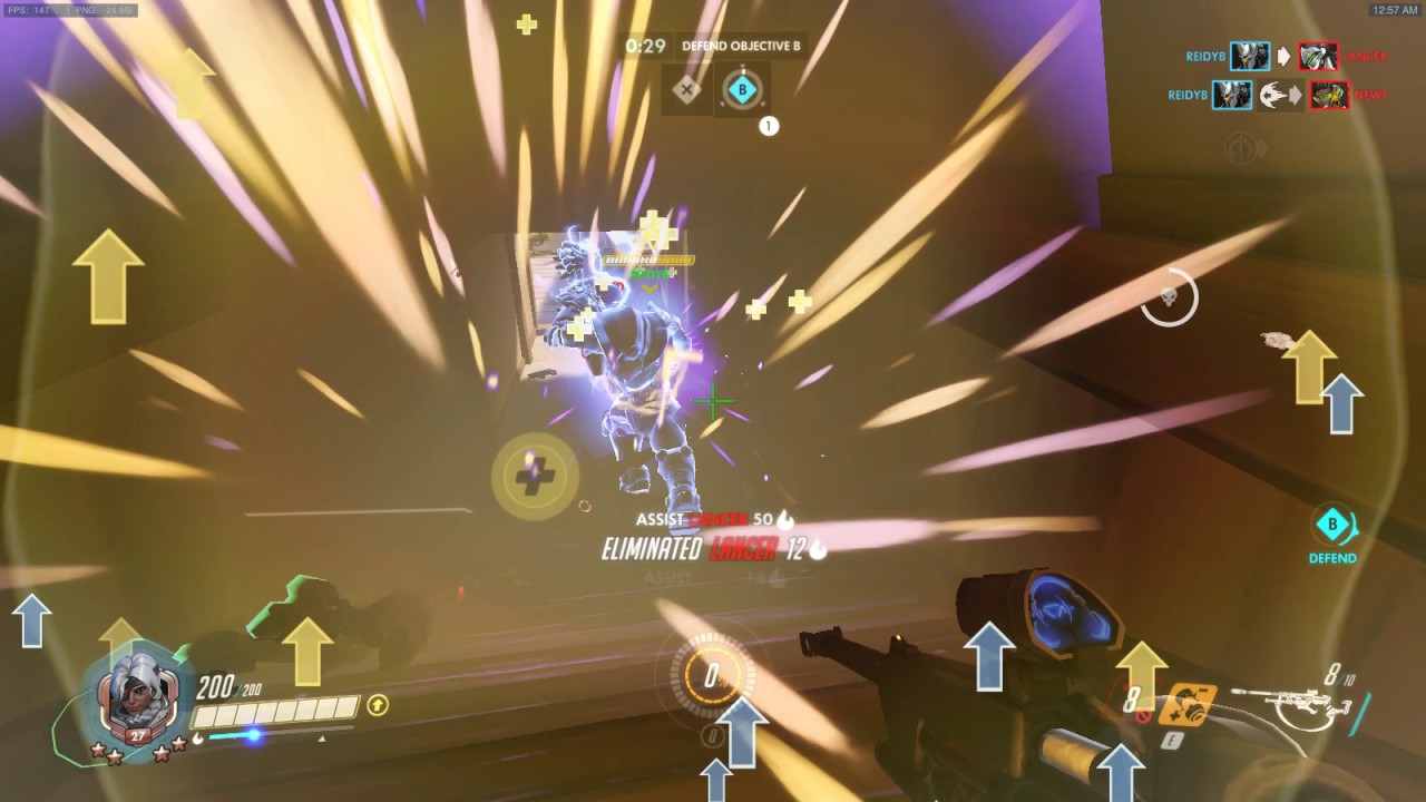 Overwatch - Ana & Rein POTG - Featuring ReidyB