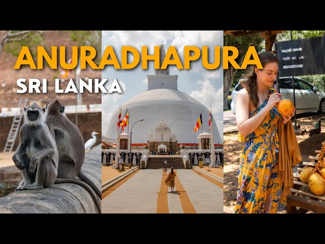 Travel vlog - The Sacred City of Anuradhapura | SRI LANKA SERIES