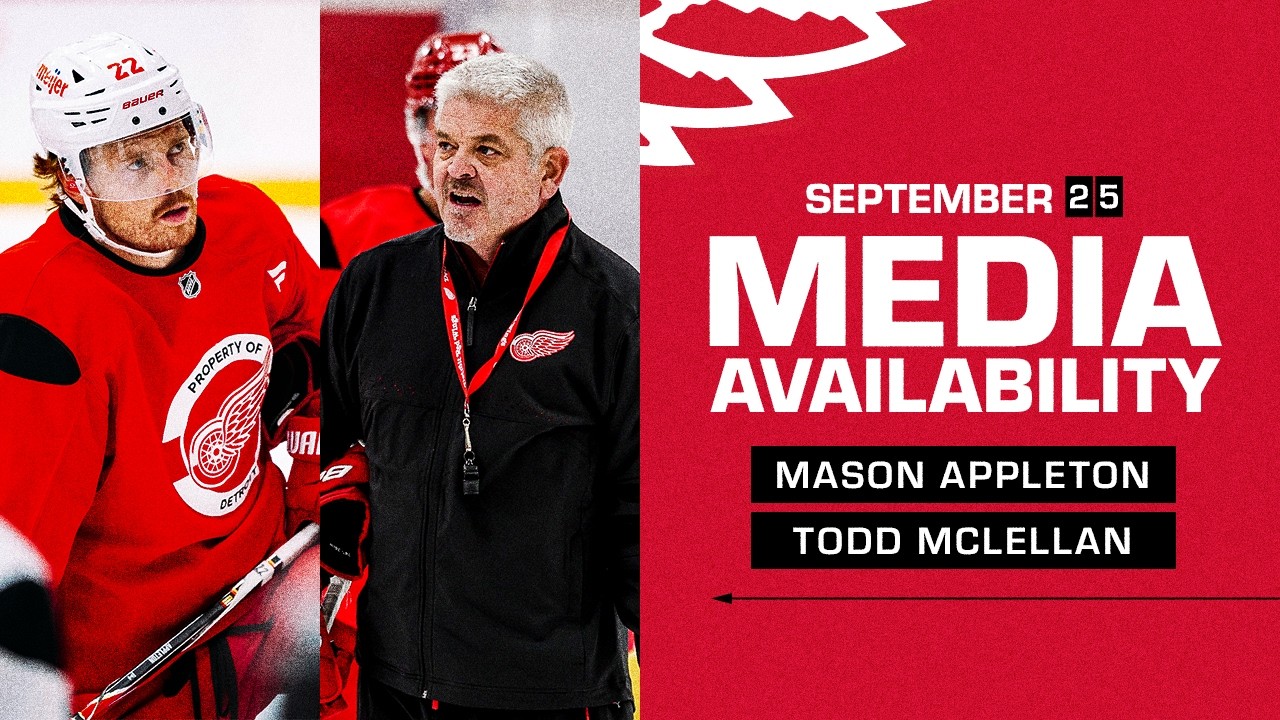 Mason Appleton, Todd McLellan Practice Media | Sept. 25, 2026