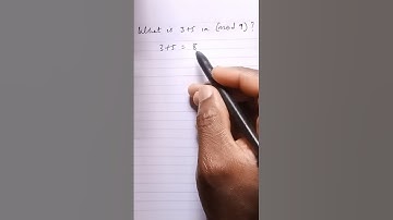 ADDITION IN MODULAR ARITHMETICS