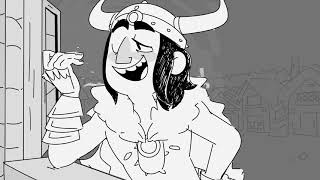 Potion seller (Unfinished Lions Blaze animatic)