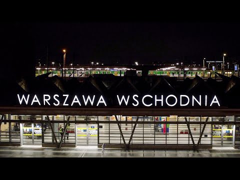 Pociągi z drona 3 – Warszawa / Trains by drone 3 – Warsaw