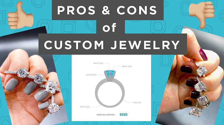 What are the Pros and Cons of Custom Moissanite & Diamond Jewelry?