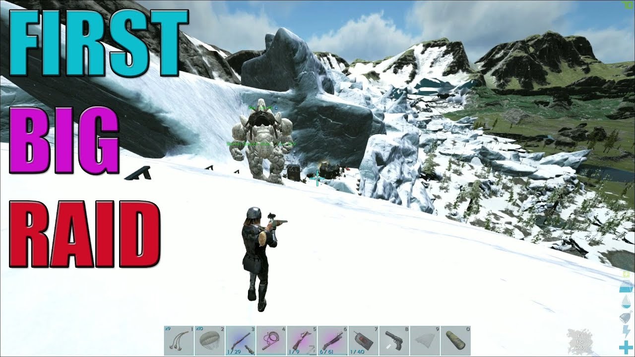 THEY SURRENDERED & FARMING | VALGUERO MTS (3MAN) EP9 | Ark Survival Evolved