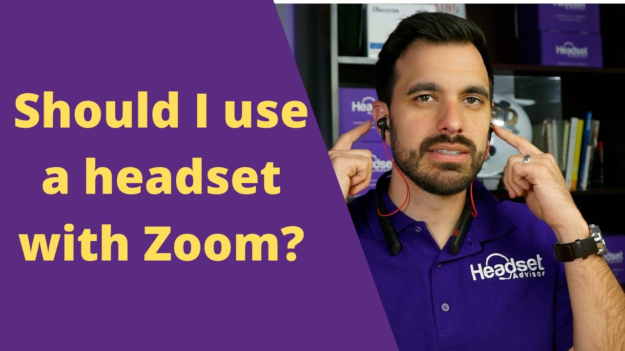 Should I Use a Headset for Zoom? Mic Test Included! - youtube