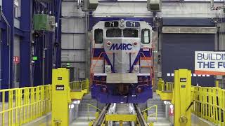 Opening of the MARC Riverside Heavy Maintenance Facility