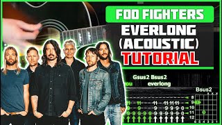 Foo Fighters - Everlong (Acoustic Version) | Guitar Tutorial