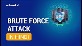 Brute Force Attack in Hindi | How To Crack Password Using Brute Force Attacks | Edureka Hindi