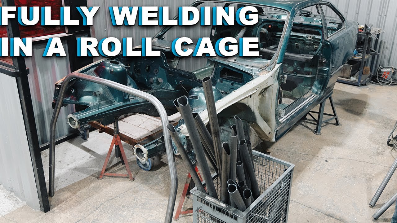 The FIRST official MODIFICATION on the V12 BMW E36 is a FULL CUSTOM ROLL CAGE