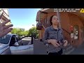 Ex-cheerleader removes barrier at street fair, drives into cop because she’s afraid she’ll miss work
