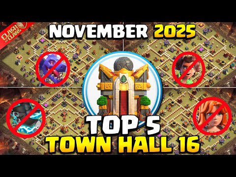 TOP 5 NEW BEST TH16 Base Layout Copy Link 2025 Town Hall 16 TH16 War Base Clash Of Clans TOP 5 NEW BEST TH16 Base Layout Copy Link 2025 Town Hall 16 TH16 War Base Clash Of Clans