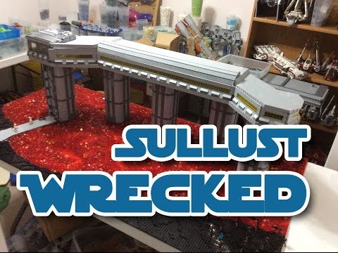 WRECKING the Prison on Sullust Slowmo Lego Destruction!