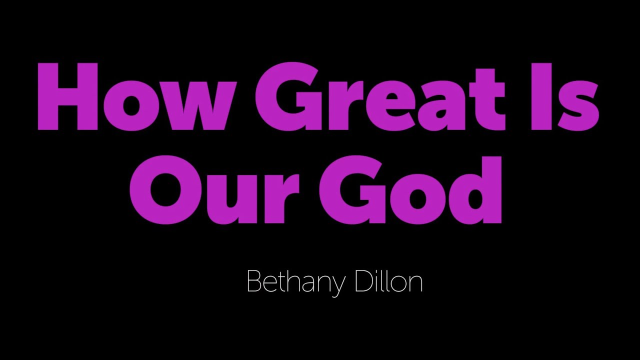 How Great Is Our God Worship Motions YouTube