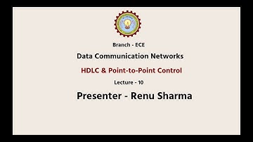 Data Communication Networks | HDLC & Point-to-Point Control | AKTU Digital Education