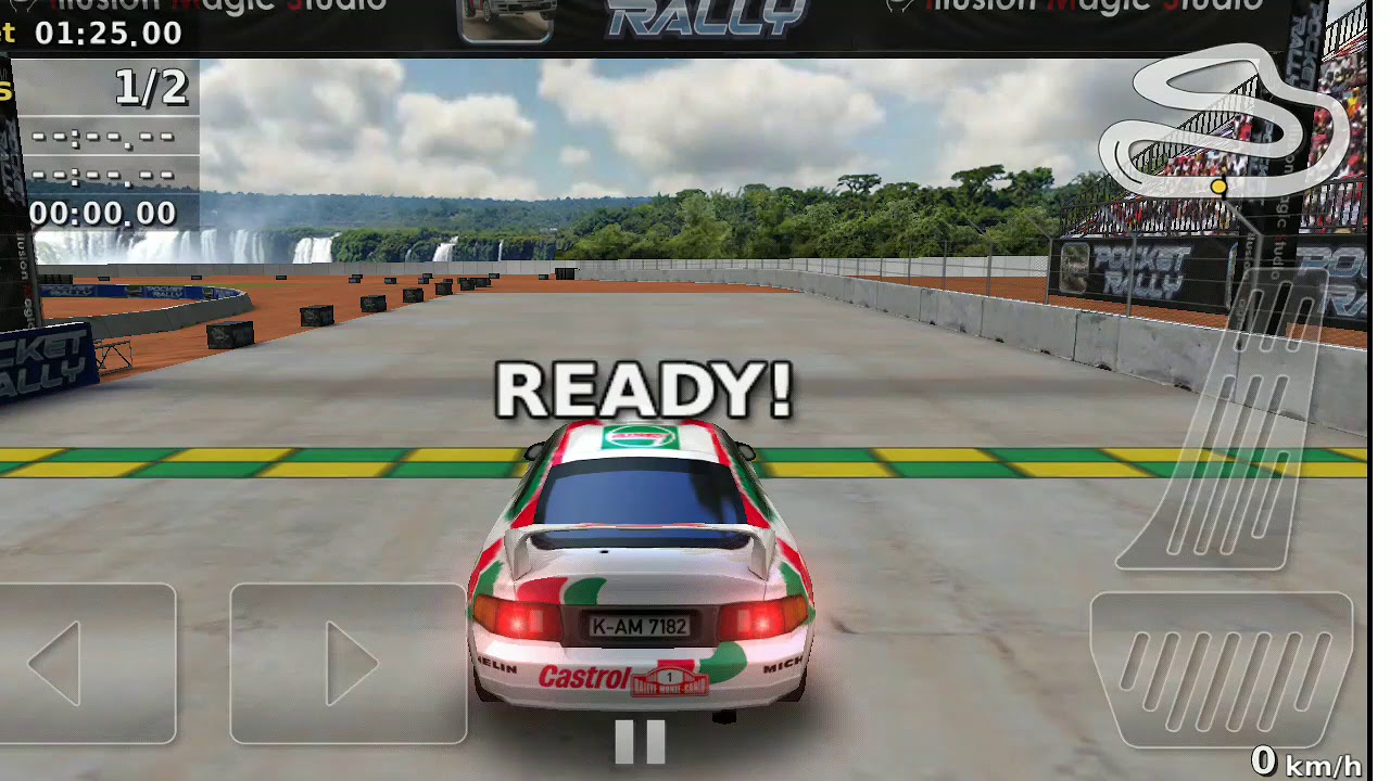 Pocket rally lite game(2) YouTube