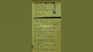 What Makes You Beautiful Lyrics What Makes You Beautiful One Direction Lyrics Handwriting 엔하이픈 