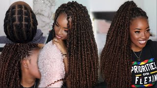 😍NEVER Do Individuals Again! 70 Maverick Locs in 27 Minutes! 2 Methods, Spacing | Mary K Bella