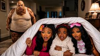 CREEPY BOY SNUCK In REALISTIC BADDIE SLEEPOVER IN REAL LI...