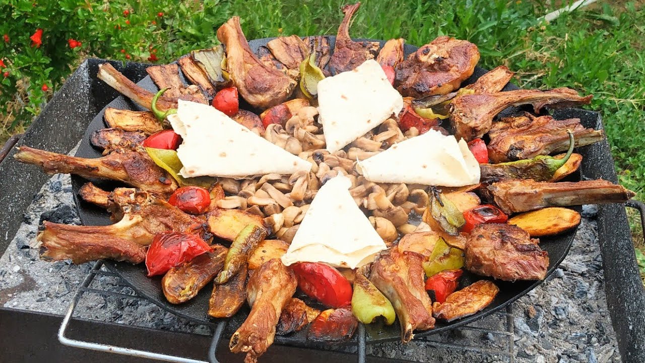 Традиционная Азербайджанская кухня_Саджичи/ Sac içi.Azərbaycan milli mətbəxi