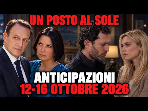 Video Un Posto al Sole: anticipazioni 12-16 ottobre, Roberto tradisce Marina e Eduardo saluta Clara
