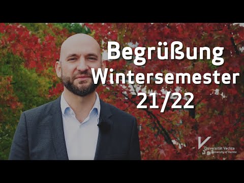 Begrüßung Wintersemester 2021-2022.