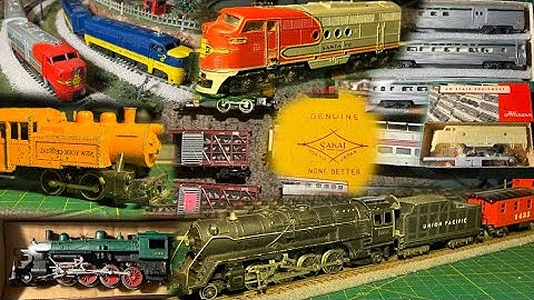 Recent Model Train Pickups: Early Tyco Redbox, Auto-Train, Sakai Accessories, Fleischmann, and More!