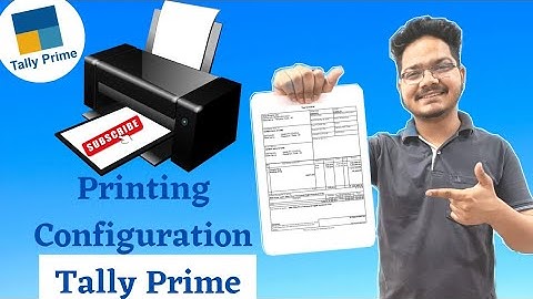 How to print Tally prime । all Printing Configuration । invoice ledger statement, running balance ।