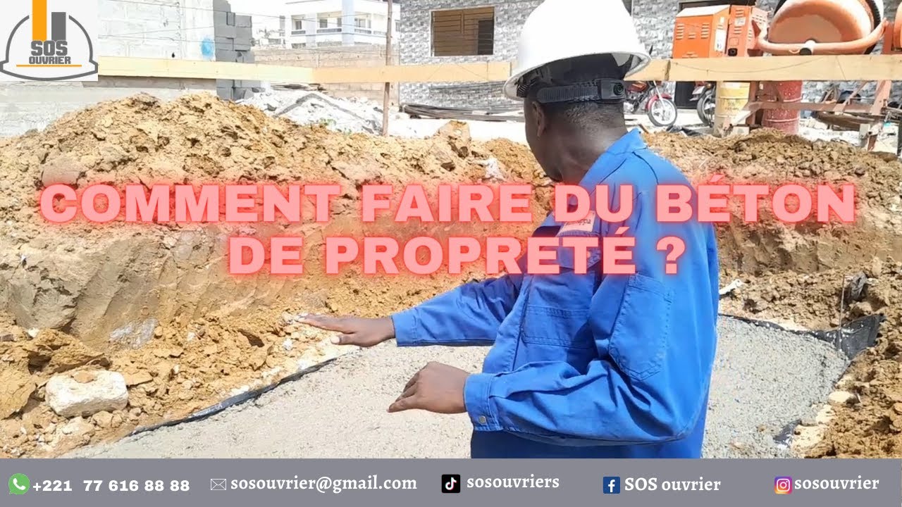 Comment faire du béton de propreté ? YouTube — free download