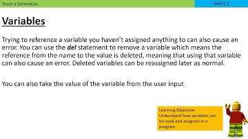 Programming in Python - 6 - Variables and In-place Operators