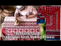 Beautiful traditional cloth ajrak making process ll sindh traditional cloth ajrak making