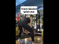 Gym Vlog - A Glute Workout #shorts