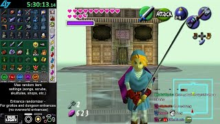 Ocarina Of Time Randomizer - No Logic, Max Random Item Settings