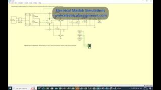 PLECS Simulation Single phase PFC using average current mode control and interleaved switching, with
