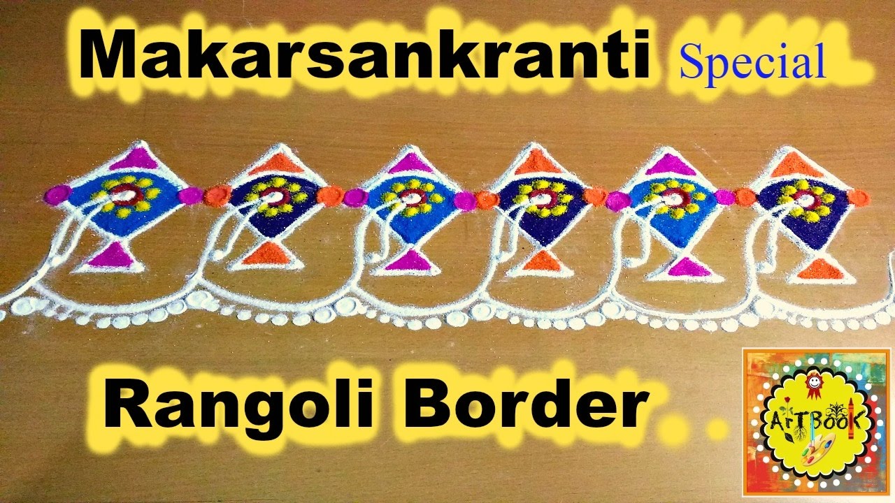 Featured image of post Border Design Rangoli For Sankranti : Sankarthi chukkala muggulu (13×7) dot&#039;s.beautiful flower design rangoli.
