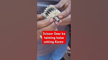 Pulsar  scissor Gear timing setting kaise karen#viralvideo#automobile#shorts#short#reels#viralshort
