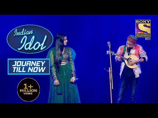 Tujhe Dekha Toh पे Pawandeep और Arunita ने समां बांध दिया | Indian Idol | Journey Till Now class=