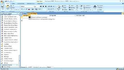 Microsoft Access Tutorial : How to Create an Update Action Query in Microsoft Access