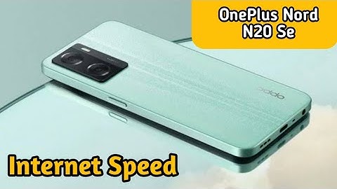 How To Set Internet Connection Setting In Oneplus Nord N20 Se, Show Network Speed