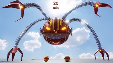 Pacman and Ms Pacman VS Robotic Arms Monster + More Pacman Adventures